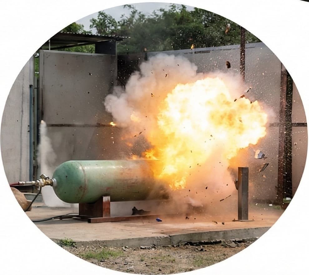 Real CNG Cylinder Explosions in India.